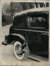 1939 Press Photo Damage on Sir