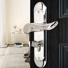 Stainless Steel Door Handle  Dual Latch Door Lock Internal Door Lever Furniture
