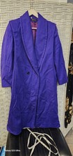 Vintage Coat Purple 1980s Look