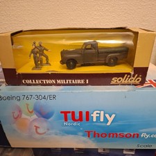 Solido Military Collection No 6040 Dodge Pick-Up with Figures. UK only (2)