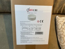 Foam Ball Pit - White/ Cream