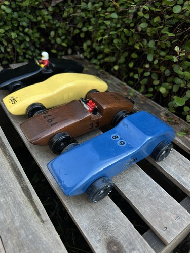 Vtg pinewood derby cars - vtg,