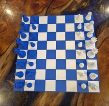 3D Printed Chess Set Modern