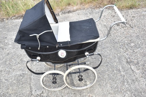 Silver cross black - black, built