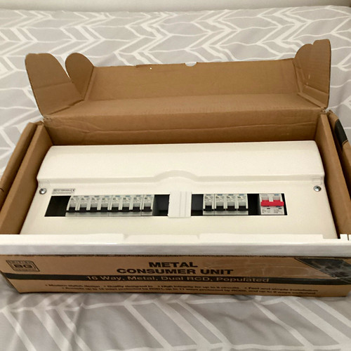 Metal consumer unit 12 - metal, ,