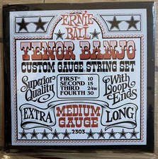 Ernie Ball 2303 Tenor Banjo Medium Gauge Strings