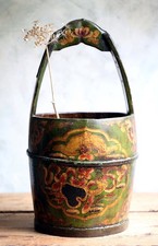 Large Antique Chinese Bucket