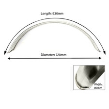  Front/ Rear Alloy Mudguard/