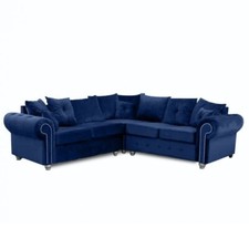 PLUSH BLUE VELVET OLYMPIA