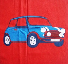 Austin Morris Mini - Craft Material Fabric Poly Cotton 29 x 29cm