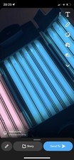 Pink and blue - pink, face