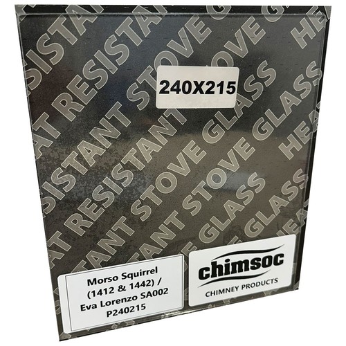 Chimsoc stove glass - -, morso