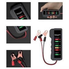 12V CAR BATTERY TESTER ALTERNATOR CHARGE STATUS OVERLOAD  DIAGNOSTIC TOOL (K2)