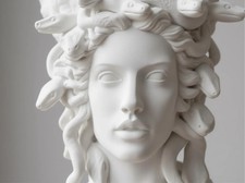 Medusa Bust Statue Greek