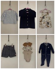 Excellent Condition 6 Piece Baby Boy Clothing Bundle (0-3m - 3-6m)