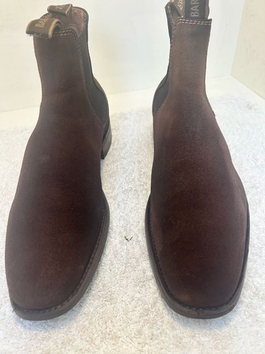 Mens barker brown suede - mens,