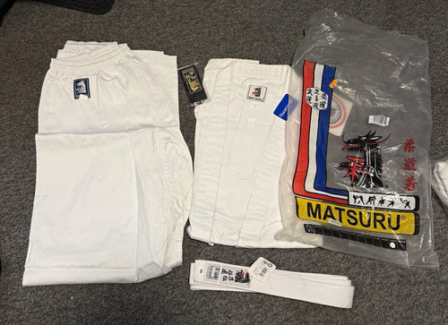 Matsuru white judo uniform - white,