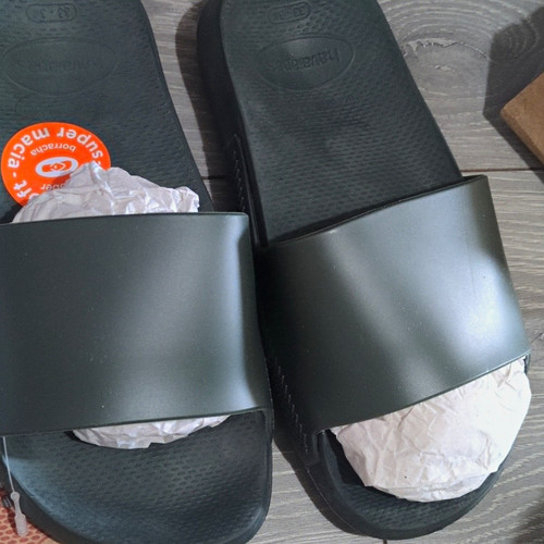 Havaianas black slider sandals - slider,