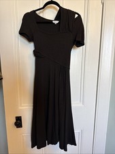 Max Mara Jersey Black Dress