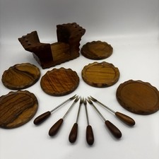 Vintage Teak Cocktail Snack
