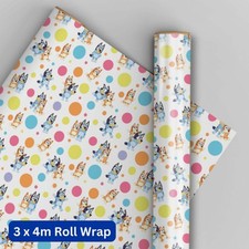 Bluey Wrapping Paper 12m Roll