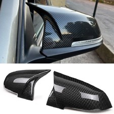 2x Wing Mirror Cover Caps Carbon Look For BMW F20 F21 F30 F31 F32 F36 X1 E84 F87