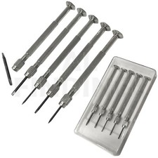 WATCHMAKERS WATCH SCREWDRIVER SET OF 5 REPAIR SERVICE TOOL NEW 