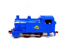 RARE HORNBY DUBLO 2 RAIL 0-4-0 COMMONWEALTH BLUE STARTER SET LOCO EXCELLENT PLUS