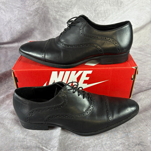Zara man black - black, leather