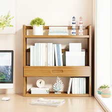 Bamboo 2/3 Tier Bookcase Book