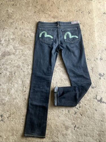 Evisu puma waist jeans - x,