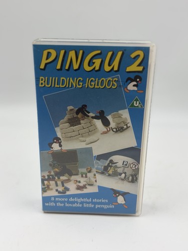 Pingu building igloos vhs - igloos,