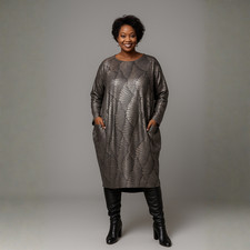 ROCKTHOSECURVES WOMENS Pewter