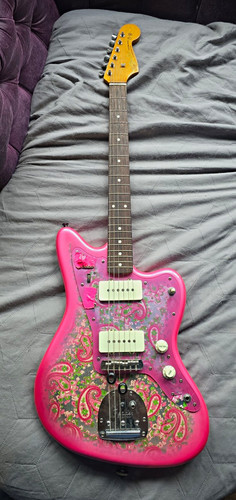 Mij fender pink paisley - pink,