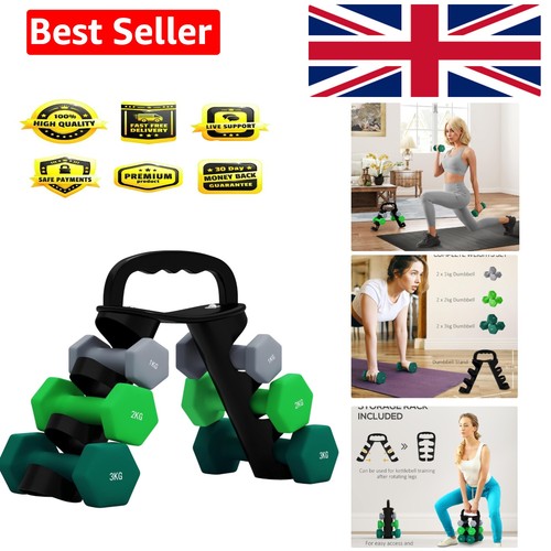 Dumbbells set with storage - dumbbells,