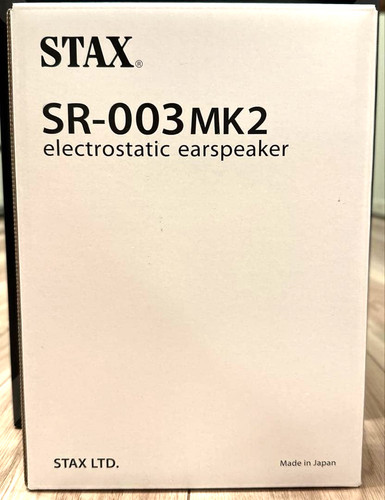 Stax 003mk2 ear speakers - sr-003mk2,