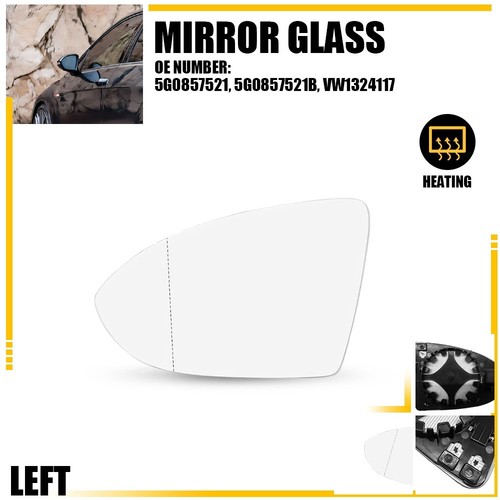 Heated wing mirror glass - heated,