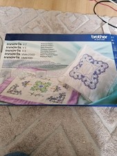 Brother Embroidery Machine Innovis Premium Pack 1. Hoop 8" X12" C.d Upgrade.  V3