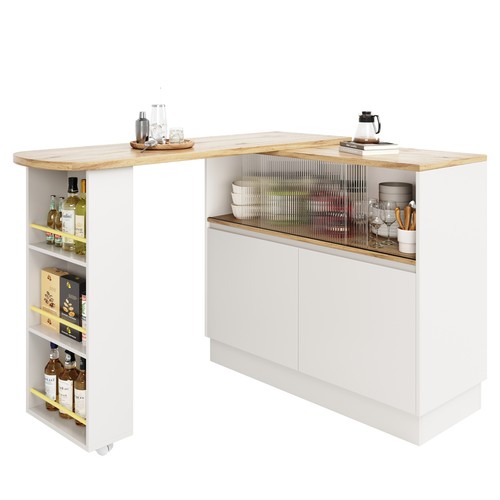 Extendable kitchen island - extendable,