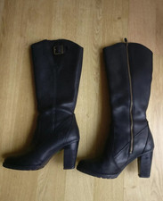 Timberland Ladies Leather Healed High Boots 