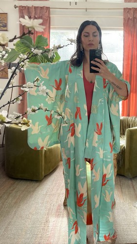 Real silk vintage japanese - real,