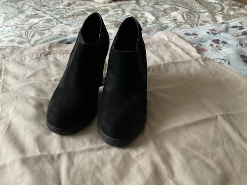 Women ankle swede black - women's,