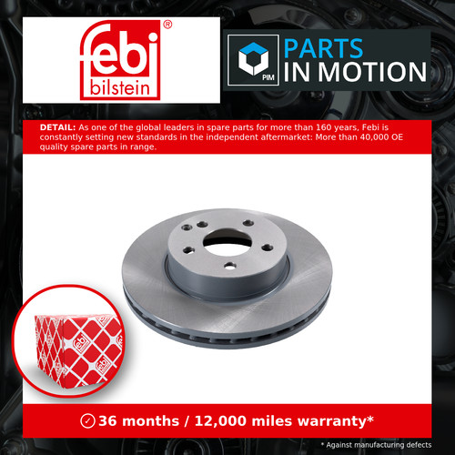 Brake discs pair vented - brake,