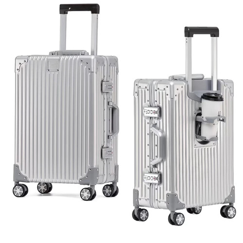 Aluminium suitcase 29in - aluminium,