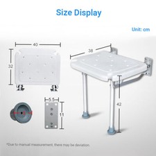 Folding Shower Seat Wall
