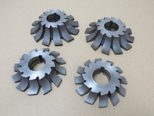 4x Cardinal HSS 38mm Bore Corner Rounding Horizontal Milling Cutter