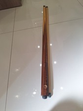 VINTAGE DUFFERIN 2PC MAPLE LEAF CANADA POOL SNOOKER CUE STICK - 18oz 58" LENGTH