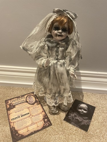 Porcelain horror bride doll - bride,