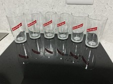 6 Jamaican Lager Beer Red Stripe Pint Glass New M23