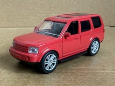 HTI Land Rover Discovery, 1:36 Scale, Die Cast, Good Cond, Rare, Red, Custom.